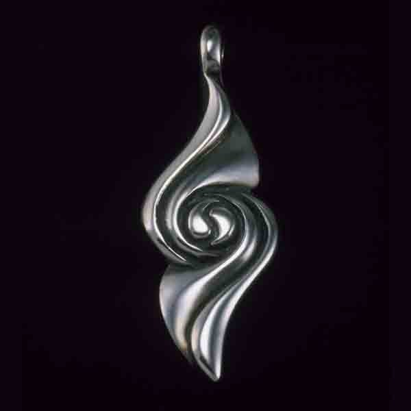 Chi Pendant, Yin Yang, Symbolic Jewelry, energy flow
