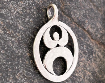 Gaia Large Pendant - Mother of All, Greek Goddess.