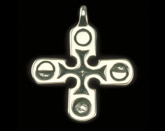 Ancient Cross Pendant / Necklace,  Symbolic Jewelry, Spiritual - Sacred Symbols Collection