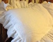 Soft Washed Linen Sham for King Size Bed