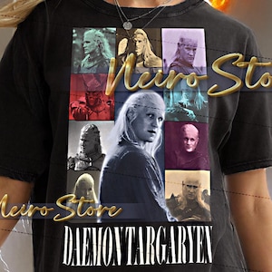 DAEMON TARGARYEN Shirt, Daemon Targaryen Vintage Shirt, Daemon Targaryen Retro 90s Tshirt, Daemon Targaryen Bootleg Tee