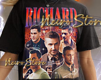 RICHARD ARMITAGE Shirt - Richard Armitage Retro Tees, Richard Armitage Bootleg Tshirt, Hobbit Movie Star Sweatshirt