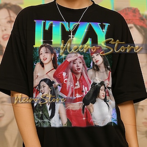 ITZY Bootleg Shirt, Itzy Retro Tees, Bold Movement T-Shirt, Stylish Energy Longsleeve, Itzy Vintage Sweater