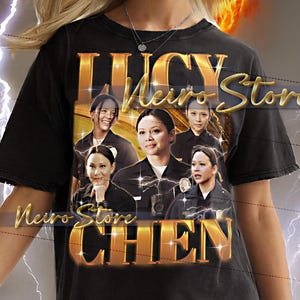 LUCY CHEN Shirt - Lucy Chen Retro Tees, Lucy Chen Bootleg Tshirt, The Rookie TV Star Sweatshirt