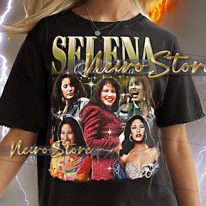 SELENA QUINTANILLA Shirt - Selena Quintanilla Retro Tees, Selena Quintanilla Bootleg Tshirt, Latin Music Icon Sweatshirt