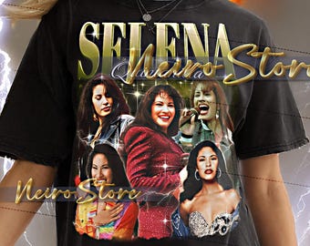 SELENA QUINTANILLA Shirt - Selena Quintanilla Retro T-Shirts, Selena Quintanilla Bootleg T-Shirt, Latein Musik Ikone Sweatshirt