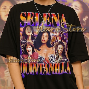 SELENA QUINTANILLA Bootleg Shirt, Selena Quintanilla Retro Tees, Tejano Queen T-Shirt, Iconic Beauty Longsleeve, Selena Vintage Sweater