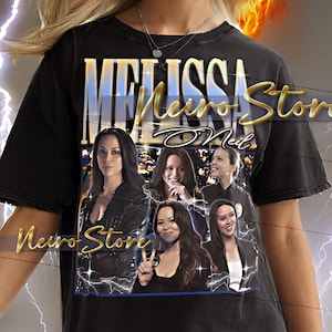 MELISSA O’NEIL Shirt - Melissa O’Neil Retro Tees, Melissa O’Neil Bootleg Tshirt, The Rookie TV Star Sweatshirt image 1