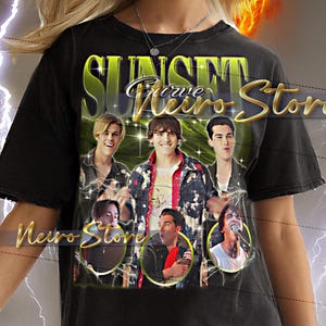 Camiseta SUNSET CURVE - Camisetas retro Sunset Curve, camiseta pirata Sunset Curve, sudadera Julie Phantoms