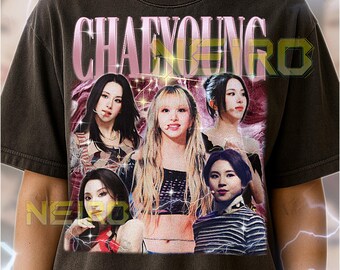 CHAEYOUNG TWICE Vintage Shirt, Chaeyoung Twice Homage Tshirt