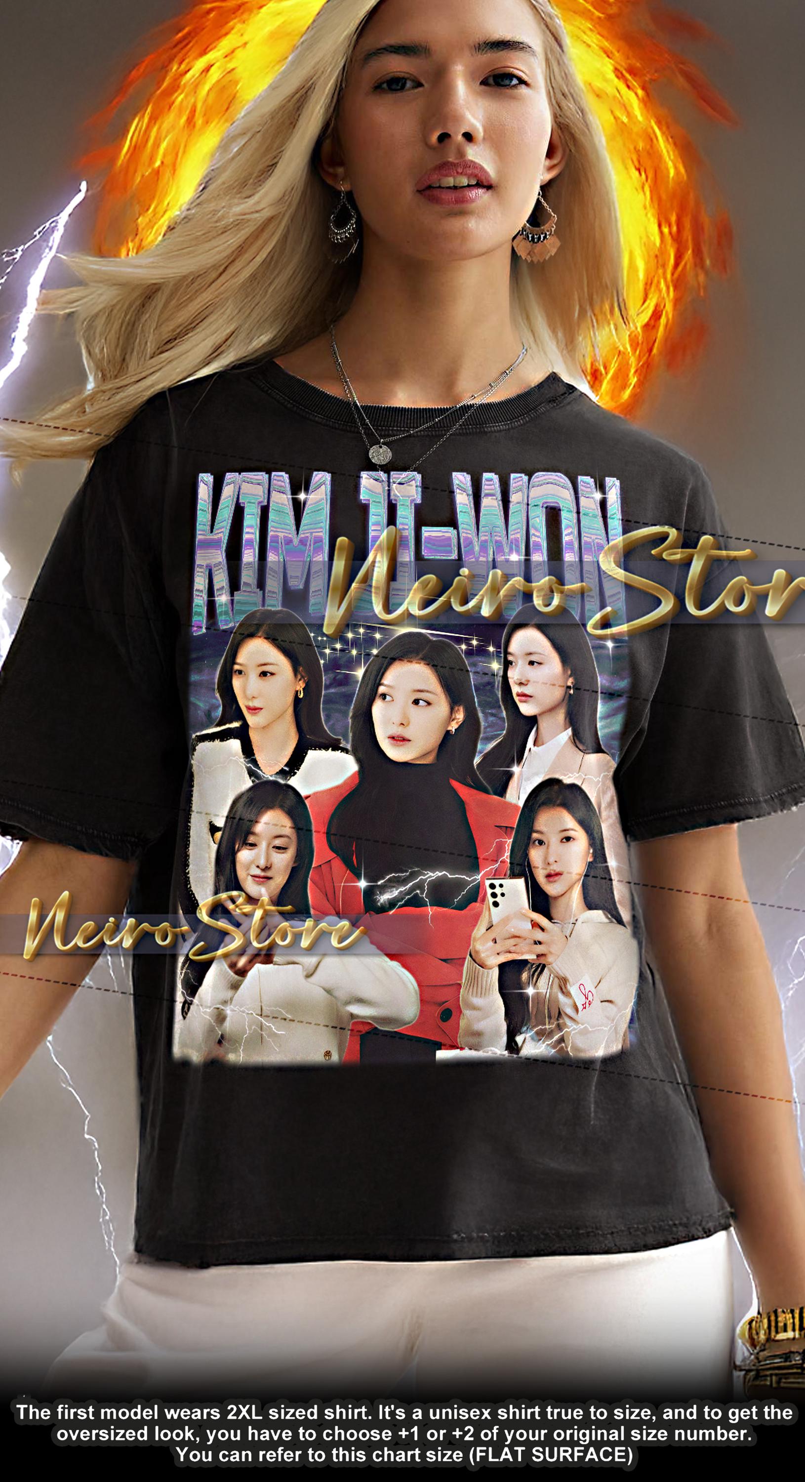 キムジウォン Tシャツ キム・ジウォンの海賊版シャツ、キム・ジウォンのレトロTシャツ