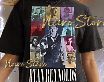 Koszulka RYAN REYNOLDS, Koszulka Ryan Reynolds Eras, Koszulka retro Ryan Reynolds, Koszulka Ryan Bootleg