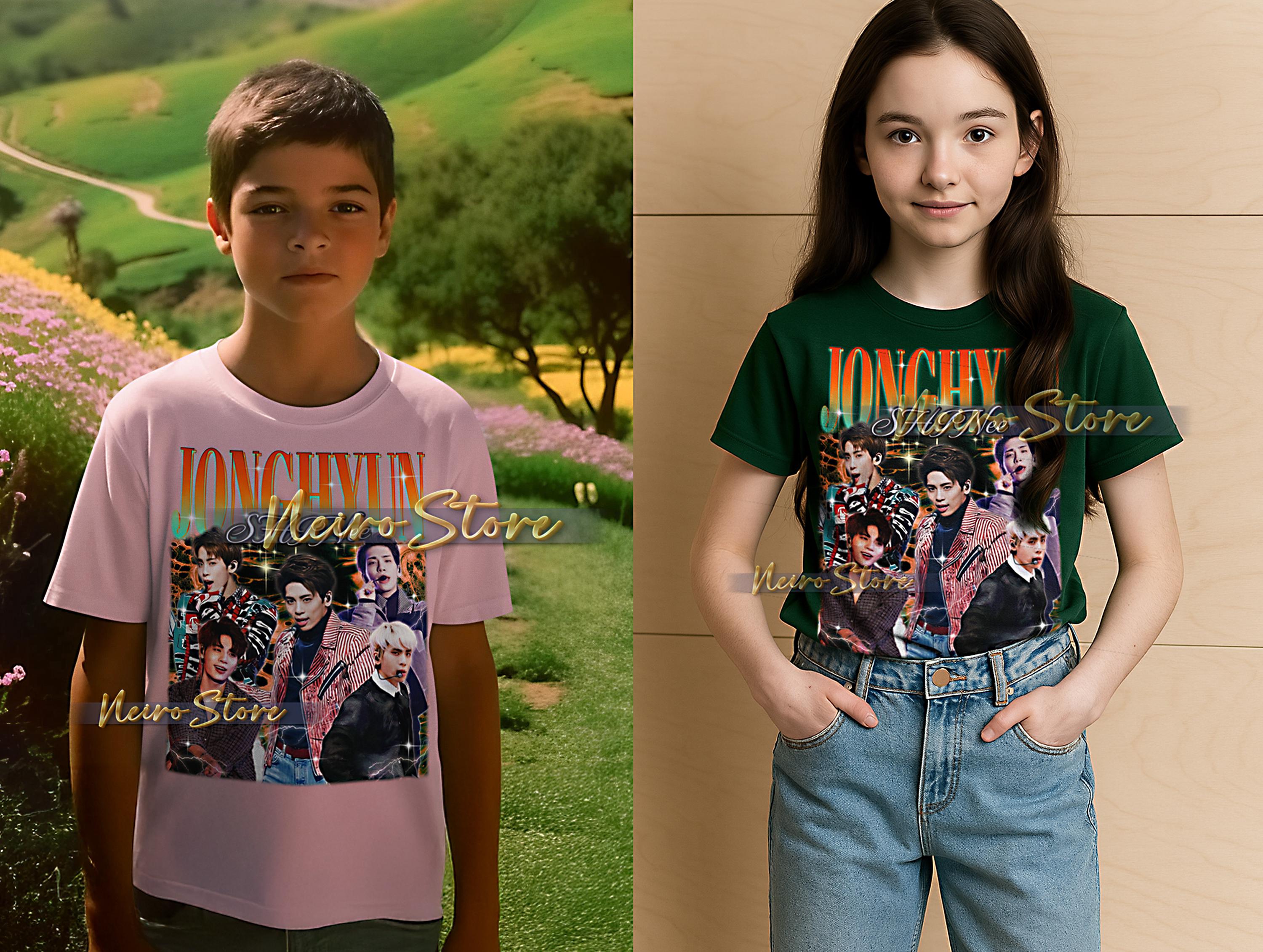 JONGHYUN SHINEE Bootleg Shirt, Jonghyun Shinee Retro Tees, Gentle