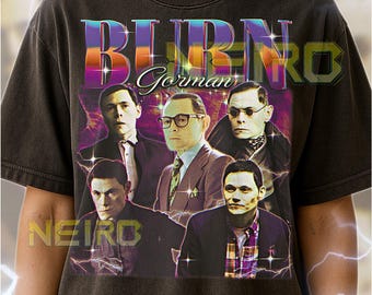 Burn Gorman Bootleg Shirt, Vintage Actor Star Celebrity Legend Tee, 90s Retro Throwback T-shirt, Burn Gorman Sweater