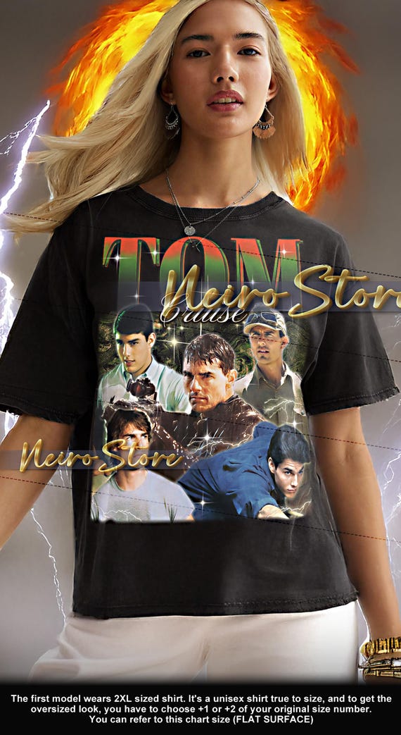 TOM CRUISE シャツ - トム・クルーズ ブートレッグ Tシャツ、トム 