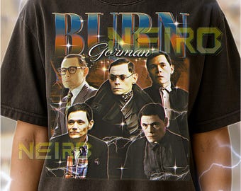 Burn Gorman Bootleg Shirt, Vintage Actor Star Celebrity Performer Tee, 90s Retro Throwback T-shirt, Burn Gorman Sweater