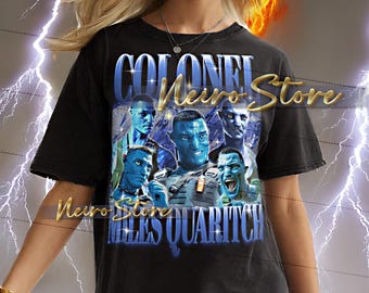 Colonel Miles Quaritch 90s Tshirt, Colonel Miles Quaritch Bootleg Tee, Colonel Miles Quaritch Fan Tee