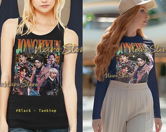 JONGHYUN SHINEE Bootleg Shirt, Jonghyun Shinee Retro Tees, Gentle