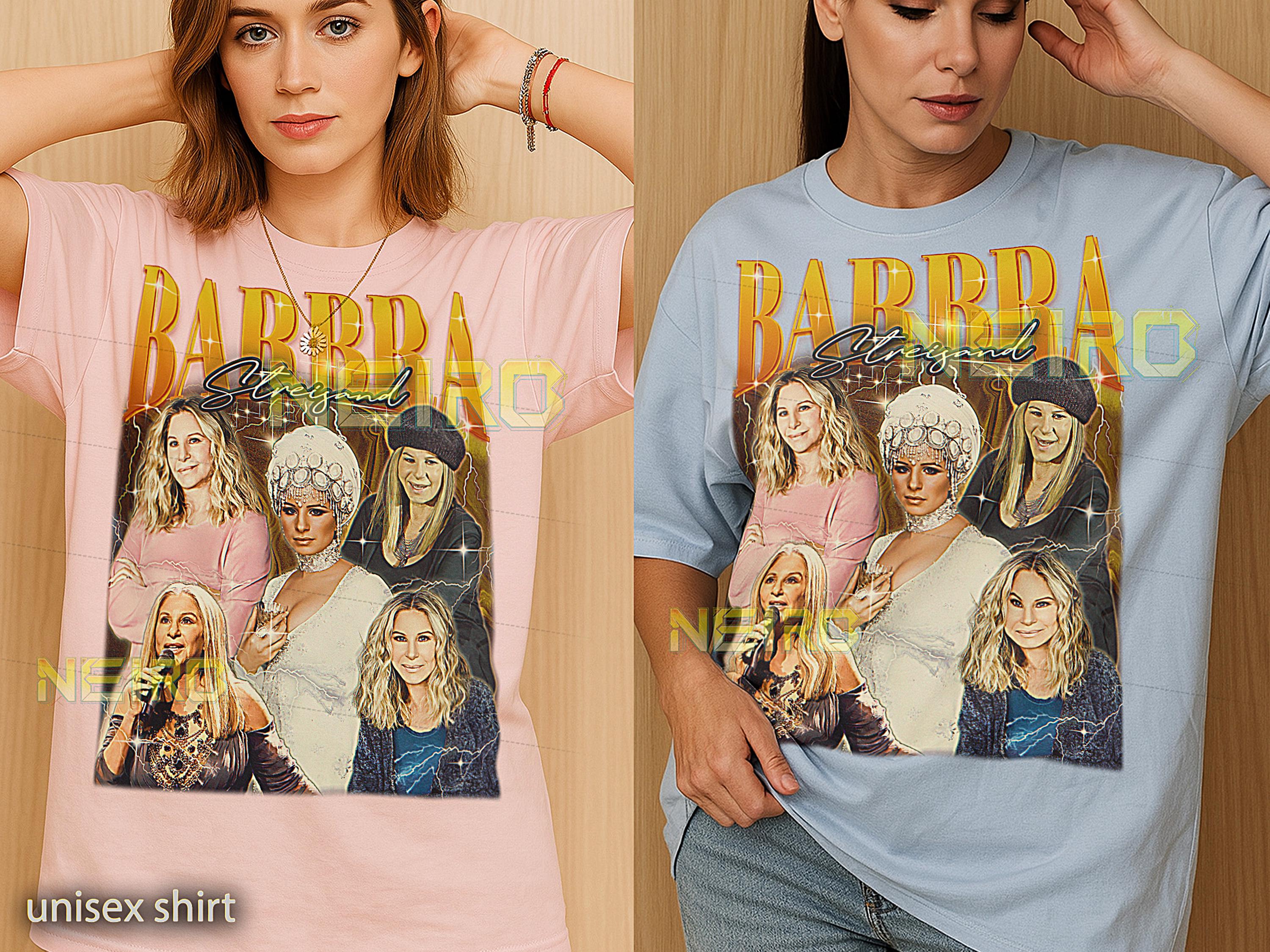 Barbra Streisand Bootleg Shirt, Vintage Singer Actress Hollywood
