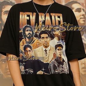 DEV PATEL Bootleg Shirt, Dev Patel Retro Tees, Bold Grace T-Shirt, Radiant Storyteller Longsleeve, Dev Patel Vintage Sweater