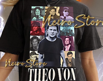 THEO VON Shirt - Theo Von Bootleg Tshirt, Theo Von Vintage 90s, Theo Von Retro Tees, Comedy Legend Sweatshirt
