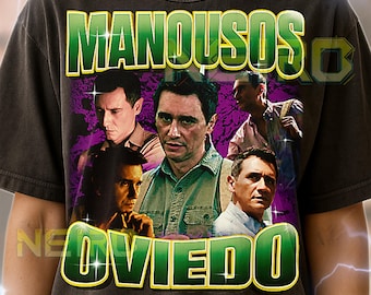 MANOUSOS OVIEDO Bootleg Shirt, Pluribus Retro Tees, Character Performer T-Shirt, I wish to save the world, Manousos Oviedo Sweater