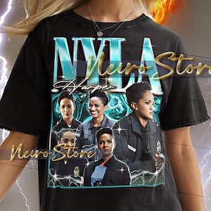 NYLA HARPER Shirt - Nyla Harper Retro Tees, Nyla Harper Bootleg Tshirt, The Rookie TV Star Sweatshirt