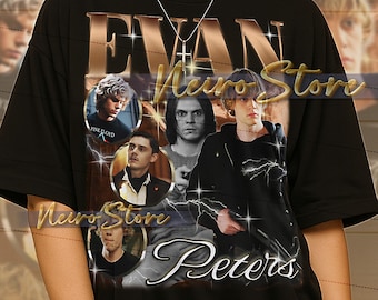 EVAN PETERS Bootleg Shirt, Evan Peters Retro Tees, Versatile Actor T-Shirt, Dark Energy Longsleeve, Evan Peters Vintage Sweater