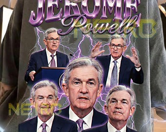 Jerome Powell Bootleg Shirt, Finance Leader Graphic Tee, Political Economics Fan Gift