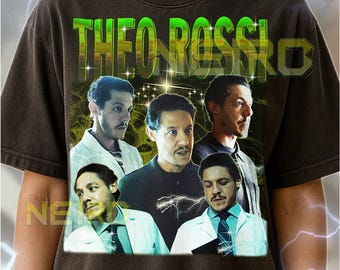 Theo Rossi Bootleg Shirt, Vintage Actor Star Celebrity Performer Tee, 90s Retro Throwback T-shirt, Theo Rossi Sweater