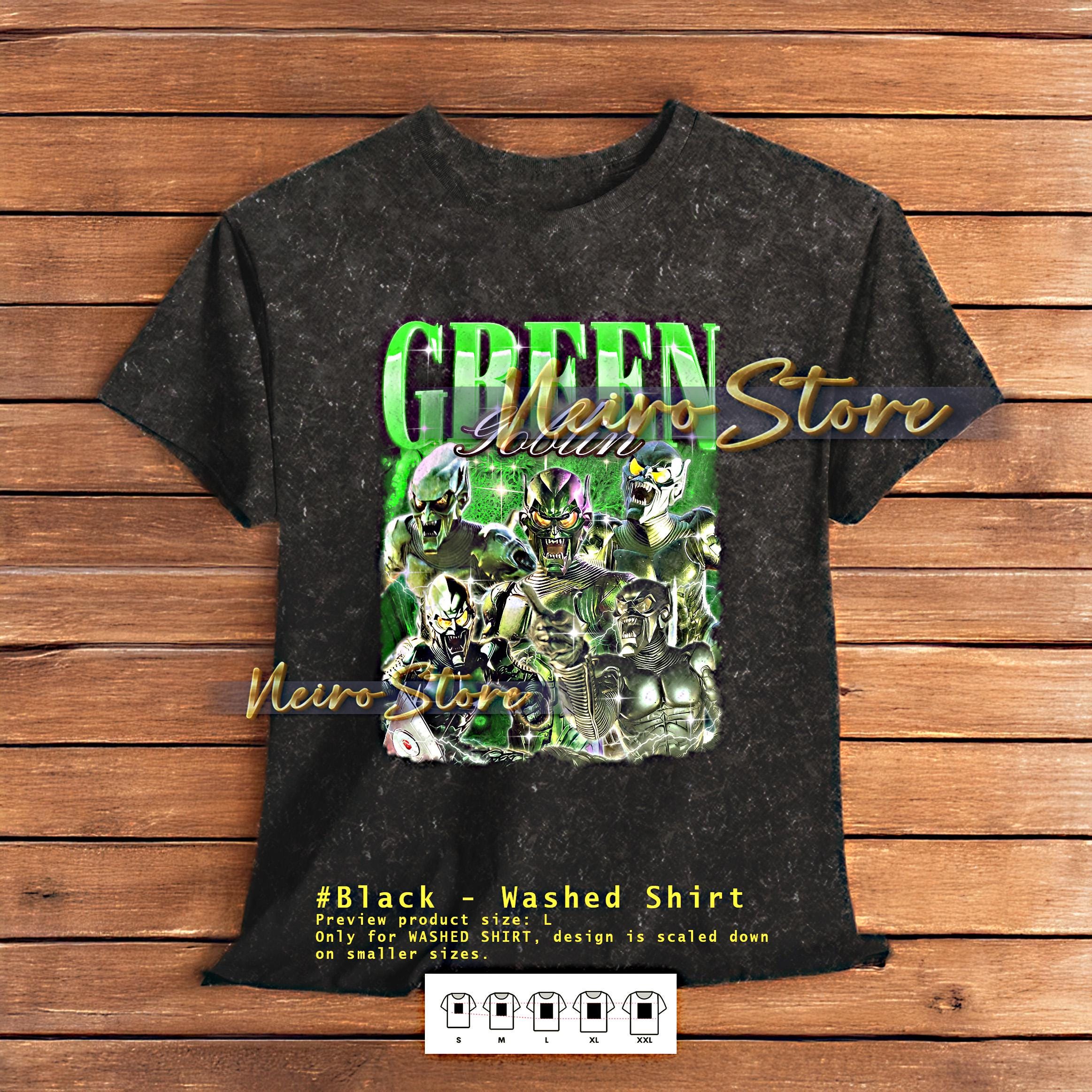 GREEN GOBLIN Shirt - Green Goblin Retro Tees, Green Goblin Bootleg