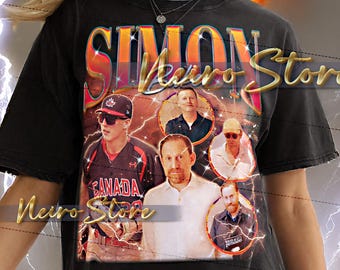 SIMON BAKER Shirt, Simon Baker Vintage Shirt, Simon Baker Retro Tshirt, Simon Bootleg Tee, The Mentalist Shirt