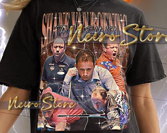 SHANE VAN BOENING Shirt - Shane Van Boening Bootleg Tshirt, Shane Van Boening Vintage 90s, Shane Van Boening Retro Tees, Billiards Champion