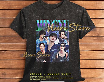MINGYU SEVENTEEN シャツ - ミンギュセブンティーン レトロTシャツ