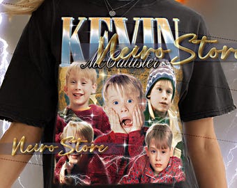 Camiseta de Kevin McCallister - Camisetas retro de Kevin McCallister, camiseta pirata de Kevin McCallister, sudadera de la película Home Alone
