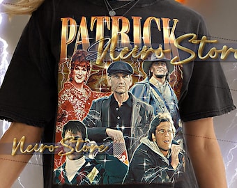 PATRICK SWAYZE Shirt - Patrick Swayze Bootleg Tshirt, Patrick Swayze Vintage 90s, Patrick Swayze Retro Tees, Hollywood Legend Sweatshirt