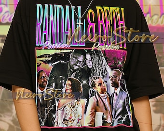 Randall Pearson Beth Pearson Bootleg Shirt, Randall Pearson Beth Pearson Retro Tees, Loyal Couple T-Shirt, Growth Journey Longsleeve