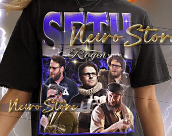 セス・ローゲン シャツ - セス・ローゲン ブートレッグ Tシャツ、セス・ローゲン ヴィンテージ 90年代、セス・ローゲン レトロ Tシャツ、コメディスター スウェットシャツ