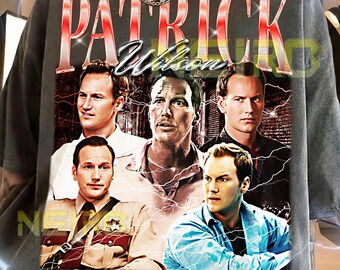 Patrick Wilson 90s Vintage Retro Bootleg Shirt, Scream King Graphic Tee, Horror Movie Actor Fan Gift