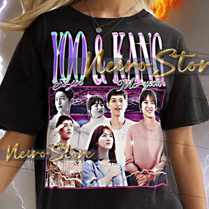 Yoo Si Jin and Kang Mo Yeon Bootleg Shirt, Duty and Love Core, Descent Romance Vibe, Yoo Si Jin Vintage Sweater