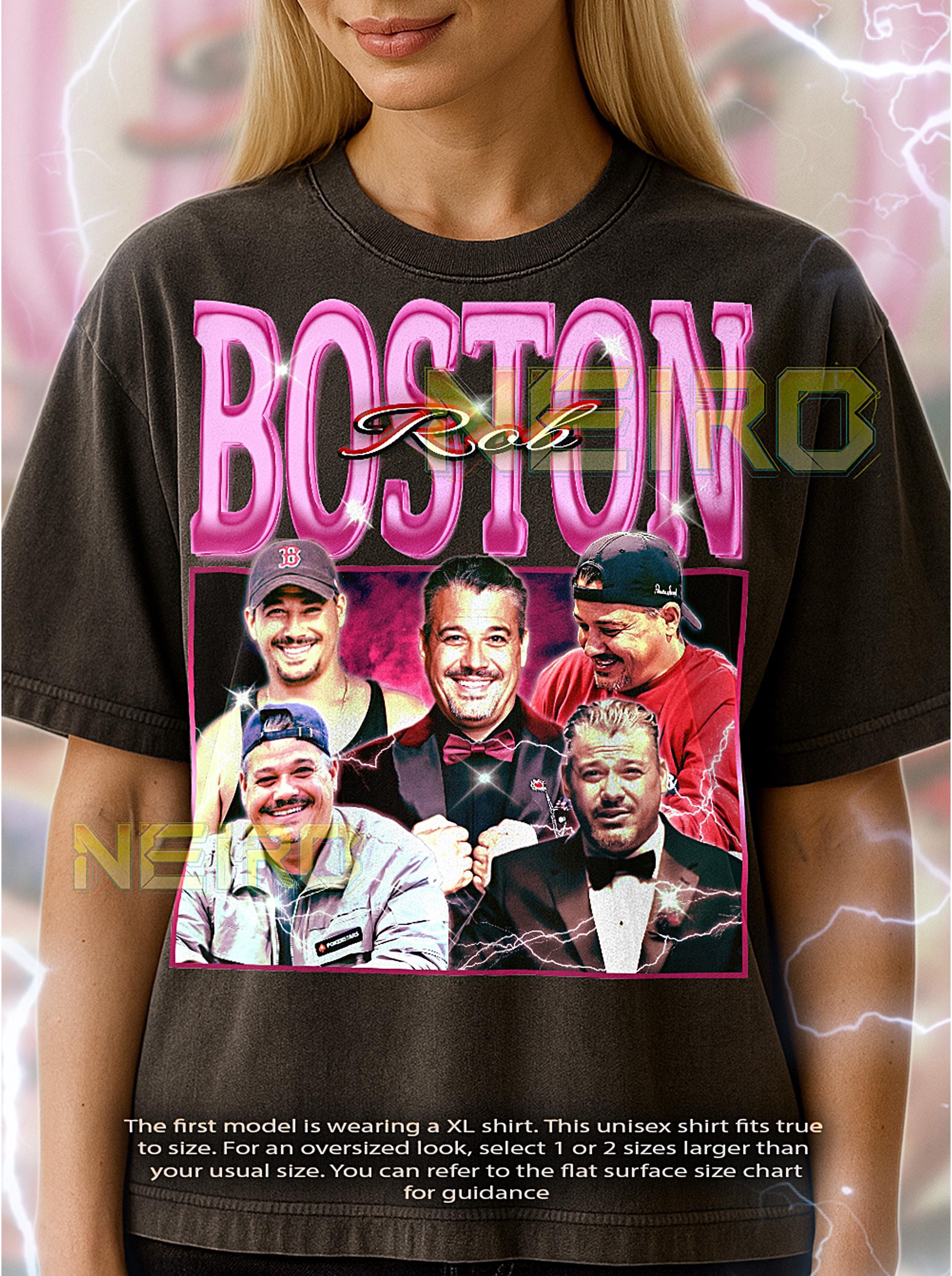 Boston Rob Bootleg Shirt, Vintage TV Personality Reality Star 