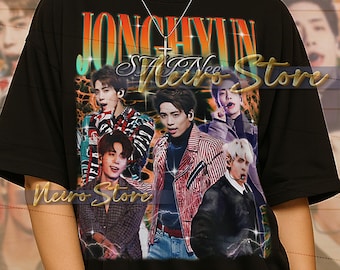 JONGHYUN SHINEE Bootleg Shirt, Jonghyun Shinee Retro Tees, Gentle