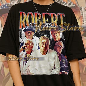 ROBERT DE NIRO Bootleg Shirt, Robert De Niro Retro Tees, Intense Stare T-Shirt, Acting Legend Longsleeve, De Niro Vintage Sweater