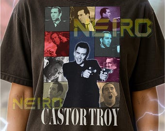 Camiseta pirata de Castor Troy, camiseta clásica de villano de acción vintage, camiseta retro de los 90, suéter de Castor Troy