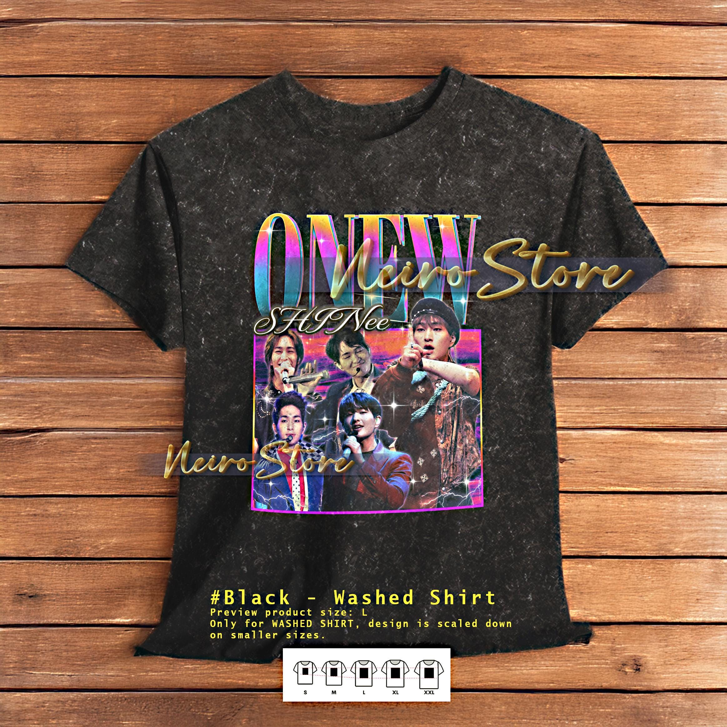 ONEW SHINEE Shirt - Onew Shinee Retro Tees, Onew Shinee