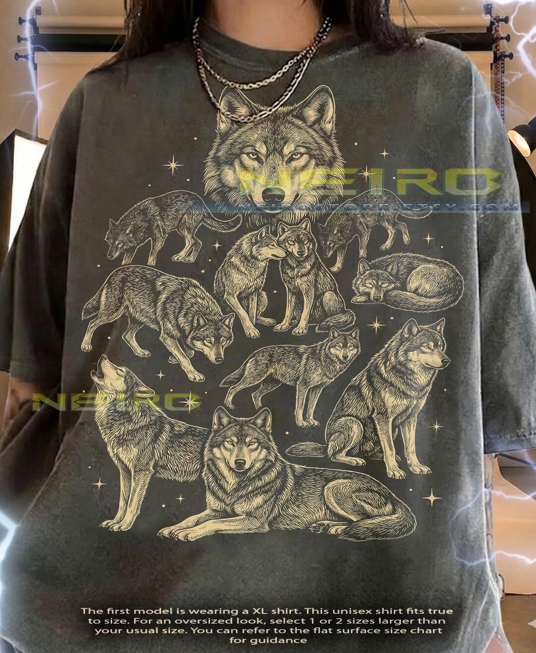 Wolf Pack Alpha Wolf Howling Wolf Wildlife Nature Comfort Colors ...