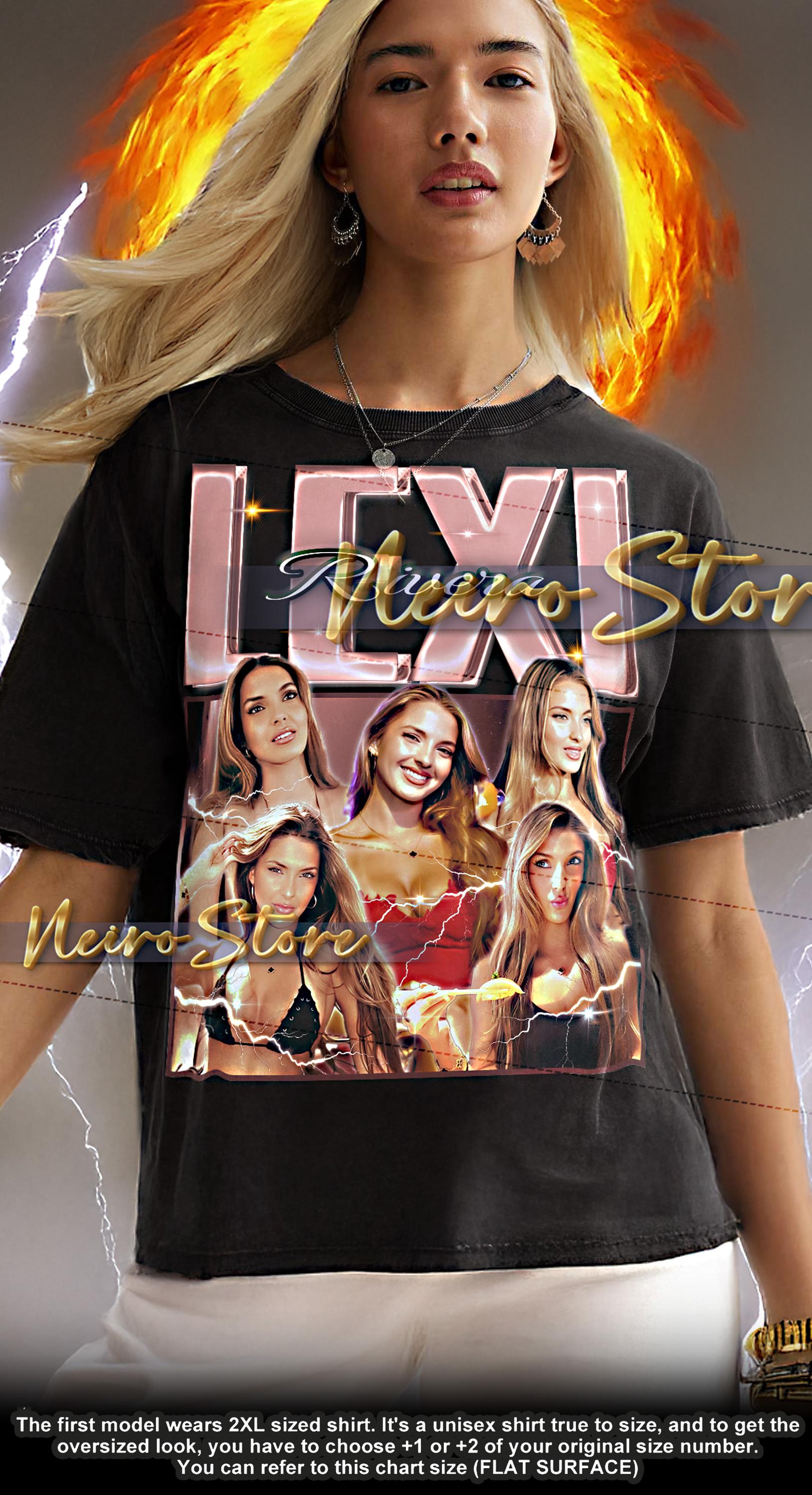 T-shirt Lexi Rivera - Tailles S à 5XL - 100% Coton - Fabriqué Aux États-Unis - Neuf Avec étiquettes