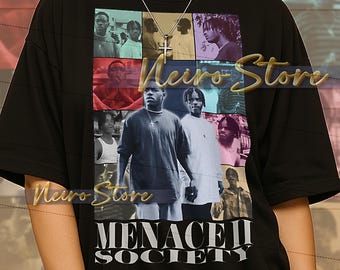 Menace II Society Heavyweight Tshirt | 90s Retro Shirt | Menace to