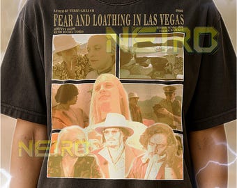 Fear and Loathing in Las Vegas Hitchhiker Mickey Movie Replica T