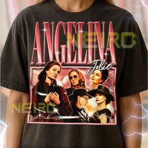Angelina Jolie Shirt - Etsy